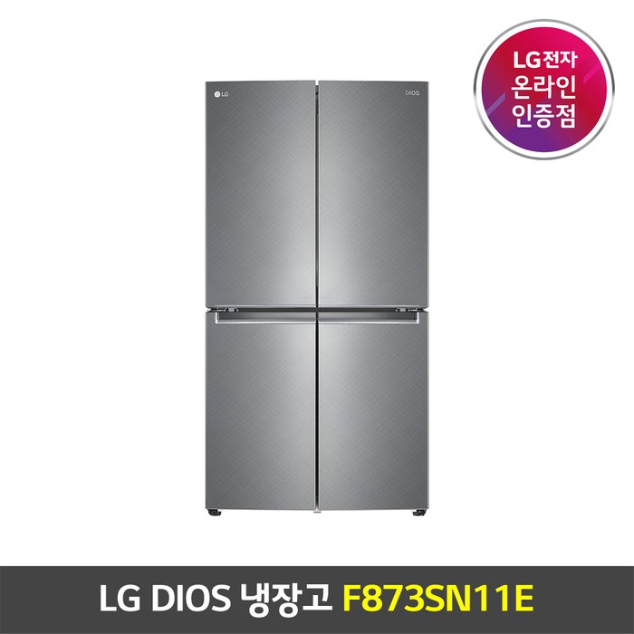 LG전자디오스매직스페이스양문형냉장고F873SN11E(870L)